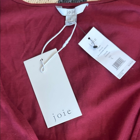 NWT Joie Anjula Topanga Red Wrap Dress - Picture 3 of 5
